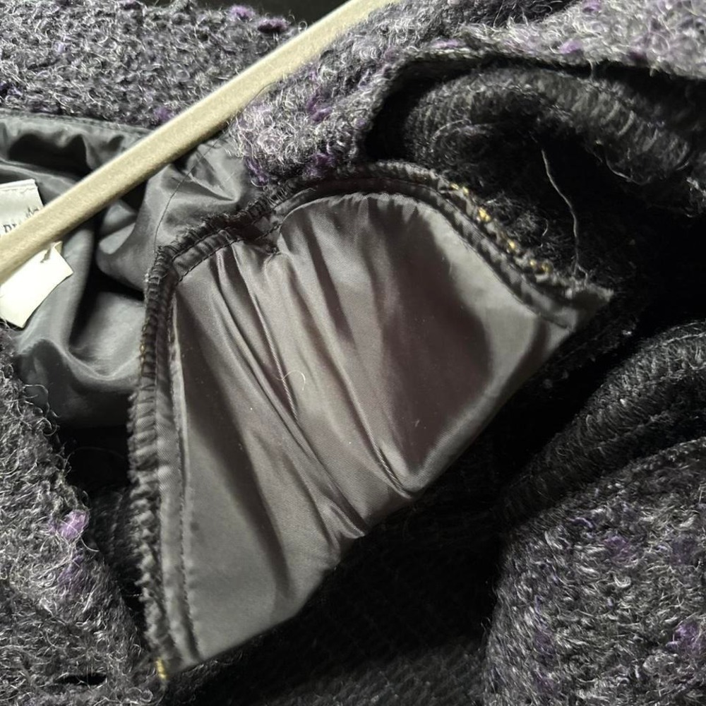 Y2K Fuzzy Purple Shacket - Lightweight - Picture 5 of 7